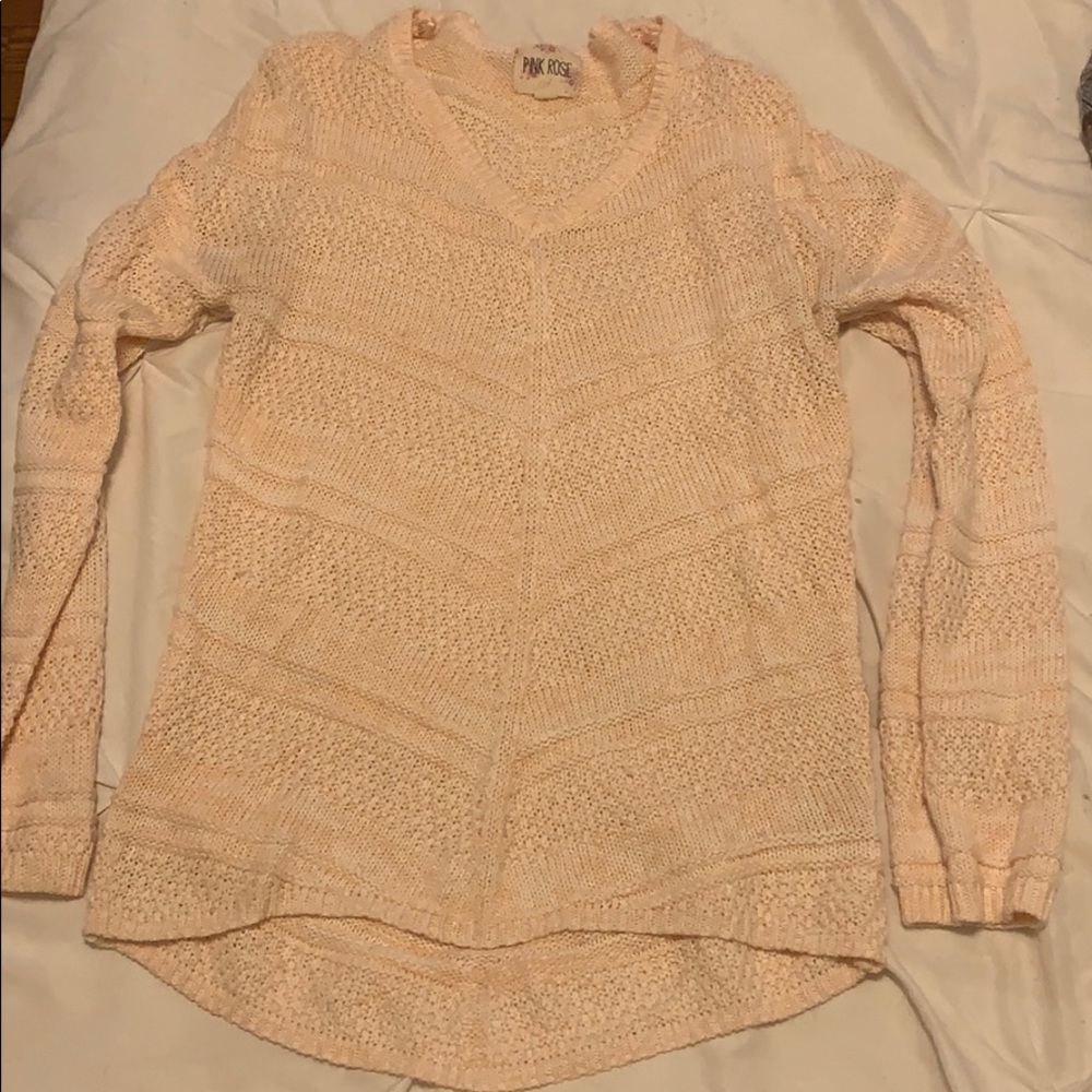 Pink sweater